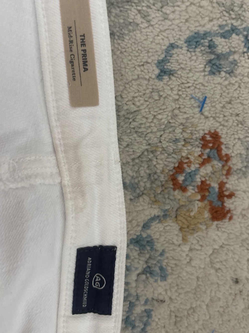 AG Adriano Goldschmied White labeled denim jeans